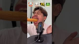 asmr mukbang lidi vs chiki taro funny asmr [upl. by Ardene]