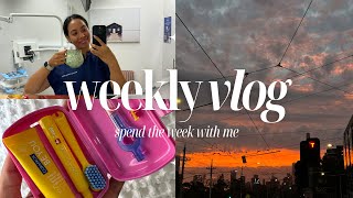 SPEND THE WEEK WITH ME  VLOG  DENTAL HYGIENE X CREATOR LIFE [upl. by Eilraep]