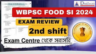 FOOD SI EXAM REVIEW II 2ND SHIFT II DIRECT FROM EXAM CENTRE II NETAJI BOYS HIGH SCHOOL [upl. by Noble]