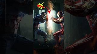 Iron Man vs Captain America Repulsor vs Ultrons Laser  Civil War Breakdown shorts [upl. by Atiniuq]