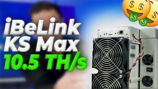 iBeLink KS Max 105T  The Most Profitable Miner Review  iBeLinkio [upl. by Laekcim]