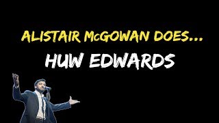 Alistair McGowan does Huw Edwards [upl. by Latashia]