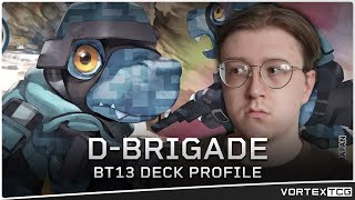 ROOKIE RUSH REVIVAL DBrigade Deck Profile  In Depth Discussion BT13 Format [upl. by Ylrahc398]