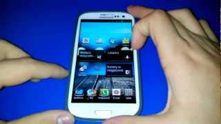 Galaxy S III  Android 411 Jelly Bean Prezentacja PL [upl. by Marozik]