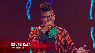 Ilisavani Cava  Im Not The Only One  The Voice Australia 5 2016  Blind Auditions [upl. by Tan]