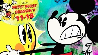 A Mickey Mouse Cartoon  Season 1 Episodes 1118  Disney Shorts [upl. by Miltie]