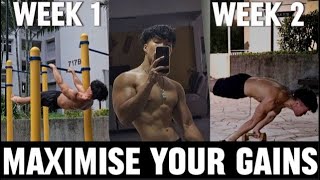 How to PROGRAM your CALISTHENICS training for the FASTEST growth [upl. by Ingeberg]