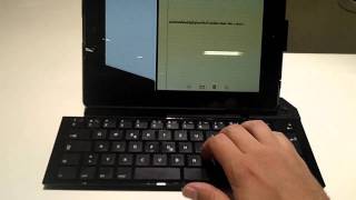 Logitech FoldUp Keyboard pour iPad [upl. by Adim]