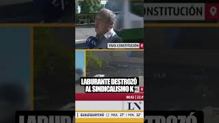 LABURANTE DESTROZÓ A TODO EL SINDICALISMO [upl. by Audris276]