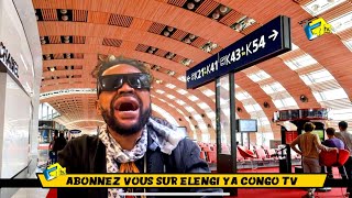 FERRE DÉPART DE JET7 MZEE KINDINGU RÉGLÉ SÉ COMPTE À MANDA CHANTE EN DIRECT DE L’AÉROPORT CHARLE DE [upl. by Atteirneh]