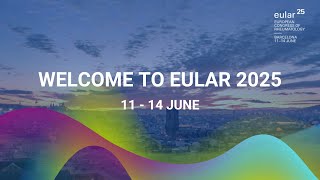 Registration for EULAR2025 is OPEN [upl. by Oirobil]