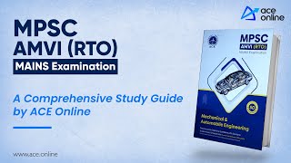 Preparation strategy for MPSC AMVI RTO Mains Exam  A Comprehensive Study Guide by ACE Online [upl. by Airbmat]