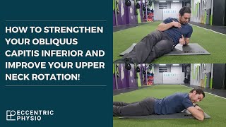 How to strengthen your obliquus capitis and improve your upper neck rotation  The MSK Physio [upl. by Leasi237]