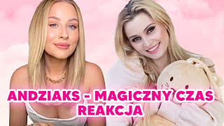 REAKCJA NA ANDZIAKS  MAGICZNY CZAS ❄️🎄🎼 reakcja andziaks [upl. by Kristian811]