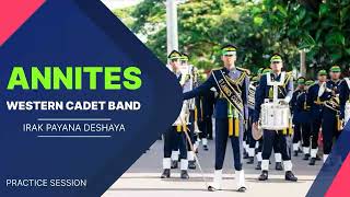 StAnnes College Western Cadet Band  IRAK PAYANA DESHAYA  practice session [upl. by Nivak]