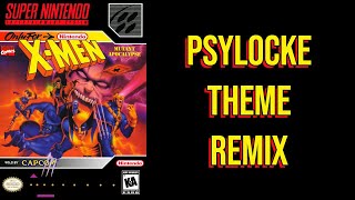 Psylocke Theme  XMen Mutant Apocalypse Remaster [upl. by Aihtela]