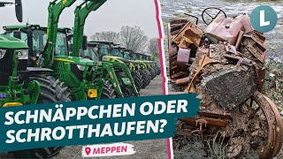 TreckerAuktion So kauft ihr gute gebrauchte Landmaschinen  WDR Lokalzeit LandSchafft [upl. by Heady]