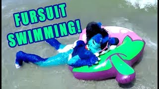 How to Swim in your Fursuit [upl. by Blandina]