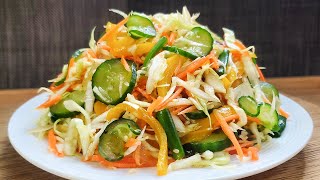 Ich esse diesen Krautsalat jeden Tag zum Abendessen und nehme ohne Diät ab gesunde Rezepte [upl. by Reste]