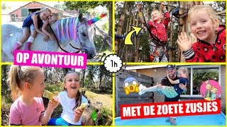 EEN SPANNEND AVONTUUR met DE ZOETE ZUSJES 1 UUR NIEUW ♥DeZoeteZusjes♥ [upl. by Sheryl]