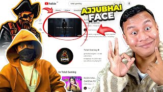 Reaction on ajjubhai Face Reveal😱 TotalGaming093  Prank toh Nahi Hey  🙄 [upl. by Ardnasil]