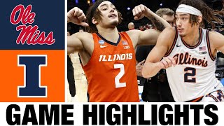 Illinois vs Ole Miss Highlights  NCAA Mens Basketball  2024 College Basketball [upl. by Clarice]