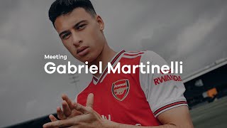 Meeting Arsenals Gabriel Martinelli  Brazilian Wonderkid  Interview [upl. by Mcquillin]