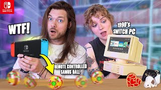 My GIRLFRIEND Buys Me WEIRD Nintendo Switch Accessories for the LAST time [upl. by Olihs]