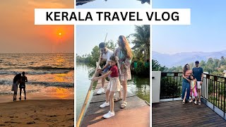 KERALA VLOG  Our Trip to Munnar Hills amp Cherrai Beach  Exploring South of India [upl. by Zoeller]