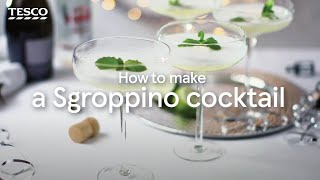 How to Make a Sgroppino Cocktail  Tesco [upl. by Aniratak440]