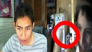 Fantasma en el vídeo de Fernanfloo en OMEGLE [upl. by Rosalba]