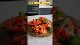 How to Make Bruschetta with Tomatoes [upl. by Nerag]