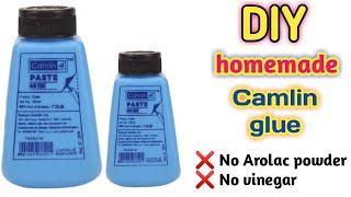 DIY homemade camlin glue without Arolac powder how to make camlin glue at homeDiy office glue [upl. by Nelrah491]