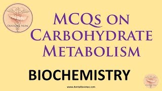 MCQs on Carbohydrate Metabolism  Biochemistry MCQs [upl. by Arita]