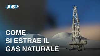 Come si estrae il gas naturale  Torre Derrick  Metano [upl. by Gardell276]