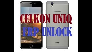 CELKON UNIQ FRP UNLOCK WITHOUT PC [upl. by Airemaj886]