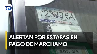 Marchamo 2024 de esta manera estafan a los propietarios de vehículos [upl. by Annelise]