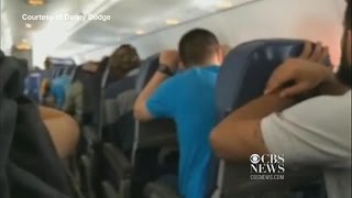 Watch Passengers brace for emergency plane landing [upl. by Nosyk]