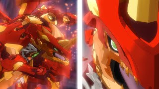 Bakugan Dragonoid Super Evolution TITAN Dragonoid Battle [upl. by Greenburg]