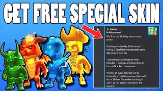 How To Get Free Special Skin In Stumble Guys  Stumble Guys New Holiday Tournament Update Explained [upl. by Gerrie663]