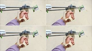 How to make slingshot rifle [upl. by Hewart]