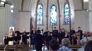 Trossinger Vokalensemble sings quotSchaffe in mir Gott ein rein Herzquot by Brahms [upl. by Zinah834]