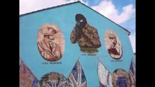 Loyalist UFF gunman follows you from West Belfast mural [upl. by Giaimo]