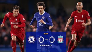 Chelsea v Liverpool 00  Highlights  Premier League [upl. by Tapes542]