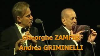 Gheorghe Zamfir amp Andrea Griminelli in Andrea Bocelli World Tour  Live [upl. by Enelie]