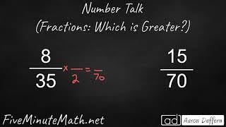 Fractions Which is Greater 5 [upl. by Hailed]