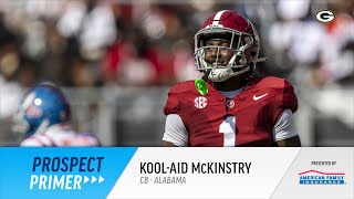 Prospect Primer KoolAid McKinstry CB Alabama [upl. by Castra4]