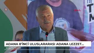 ADANA 8inci Uluslararası Adana Lezzet Festivalinde dev mangal ateşi [upl. by Trepur396]