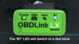 OBDLink LX bluetooth verbinding maken [upl. by Vaish]