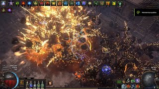 PoE 325 Explode Penance Brand Inquisitor  T16 8mod Essences [upl. by Alya]